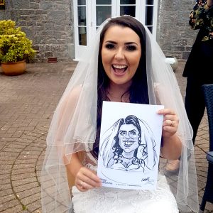 Wedding Caricaturist Wales